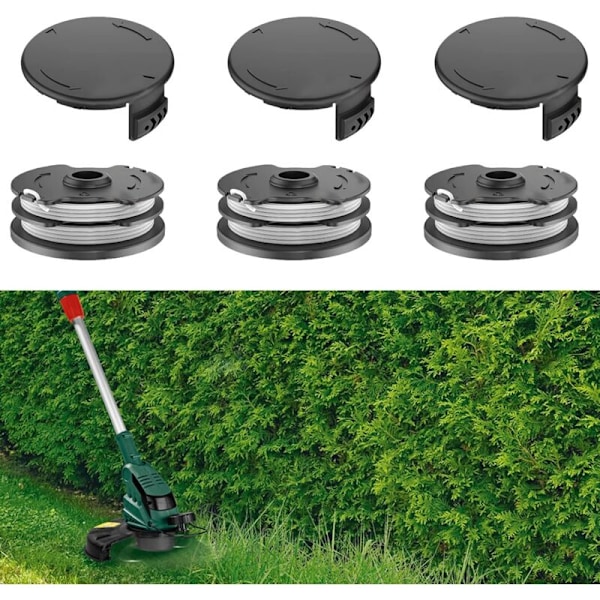 Sæt med 3 spoler med spoledæksel til Parkside PRTA 20-Li A1- IAN 311046, PRTA 20-Li B1- IAN 330831, PRTA 20-Li B2- IAN 334231, PRTA 20-Li C3- IAN 3517