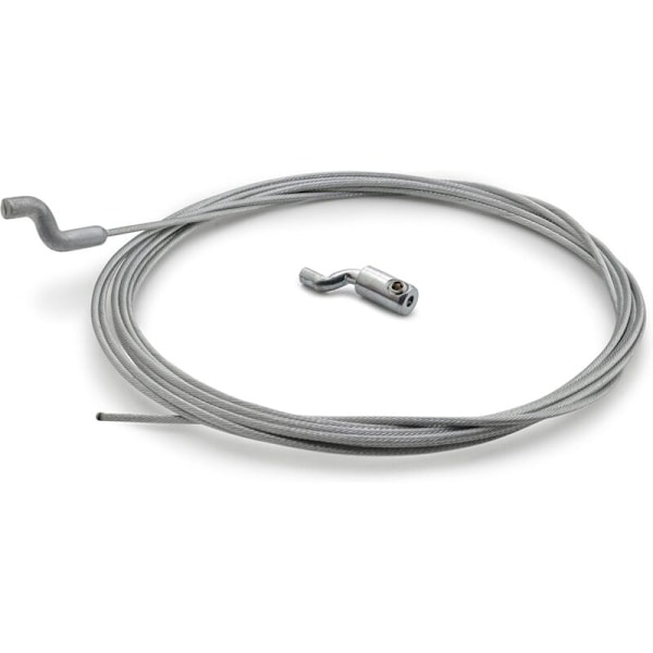 Fleksibel gaskabel Ø1,5 mm med z uden ende og z-kabel kildelængde 2,5 m accelerator karburator håndtagsreparation til buskrydder buskrydder plæneklipper (1 stk)