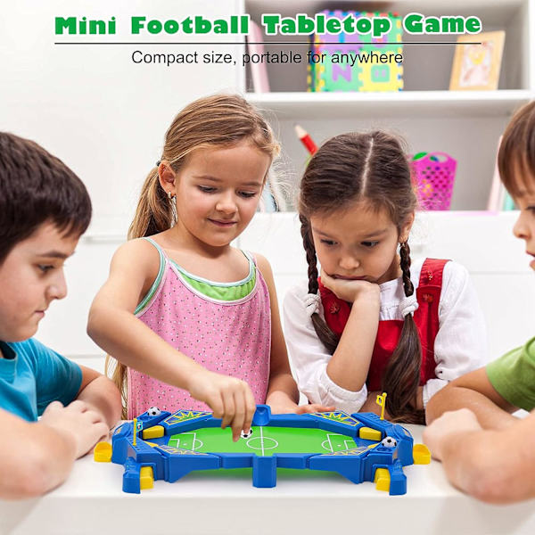 Mini jalkapallopelit, Jalkapallopöytäpelit, Mini toimistojalkapallotyöpöytä pojille, tytöille, perhepelilelu, interaktiivinen setti