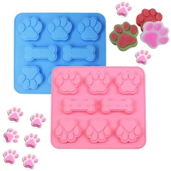 Baking Mold, Used for Jelly, Candy, Chocolate,Ice Cube, Can Bake Dog Snack Biscuits