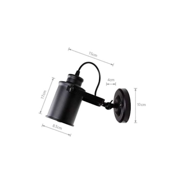1 Retro Lys Lyshode Pakke Vegglampe E27 Retro Belysning for korridor og balkong belysningsdekorasjon