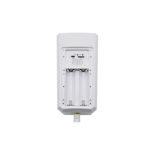 Trådløst WiFi Udendørs Overvågningskamera - 2K Udendørs Kamera Batteri Indbygget Solpanel, IP65 Vandtæt, PIR Detektion, AI Menneskelig Detektion, Farve Nattesyn