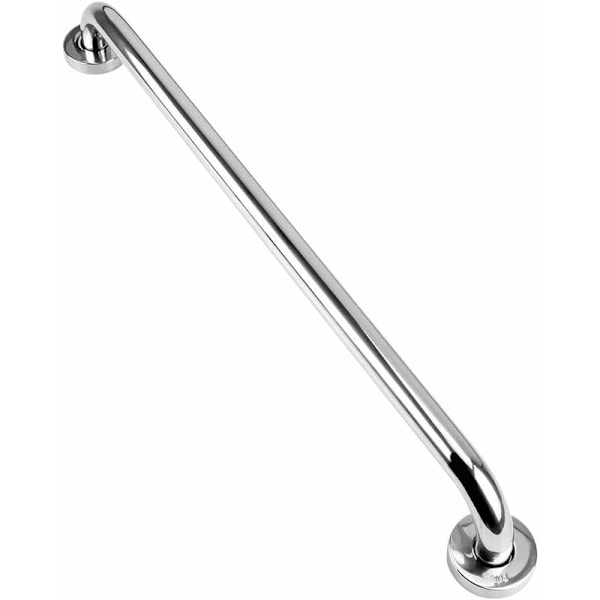 Badekarstang til badeværelse, 60 cm Støttestang i rustfrit stål 304 Sikkerhedshåndtag balance i krom til toilet bruser køkken soveværelse, skjulte skruer attac