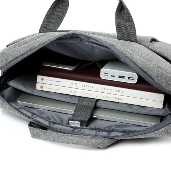 Liikemiesten kannettavan tietokoneen laukku salkku, olkapäällinen kannettavan tietokoneen laukku