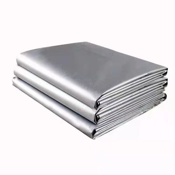 Multifunktionell Vattentät Polyetenpresenning, 1,5 x 5 m, Silver, 1-pack