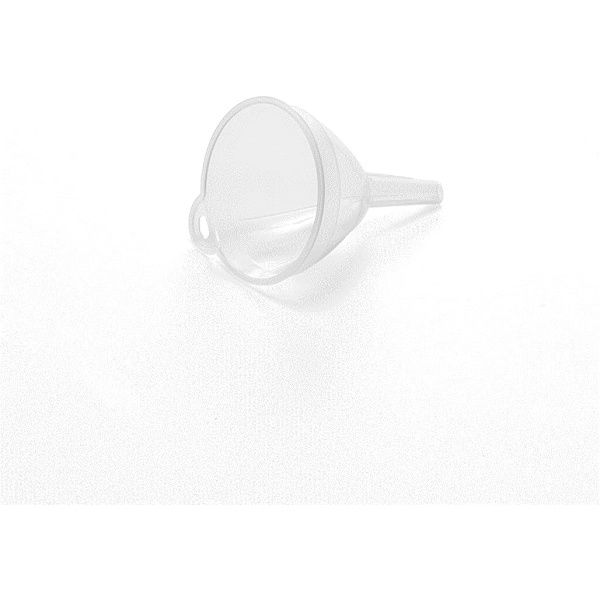 2,7 cm klar plasttratt