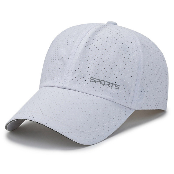 Sort-Justerbar Baseball Cap Golf Hat Motorcykel Trucker Cap Strapback Cap til Mænd Kvinder