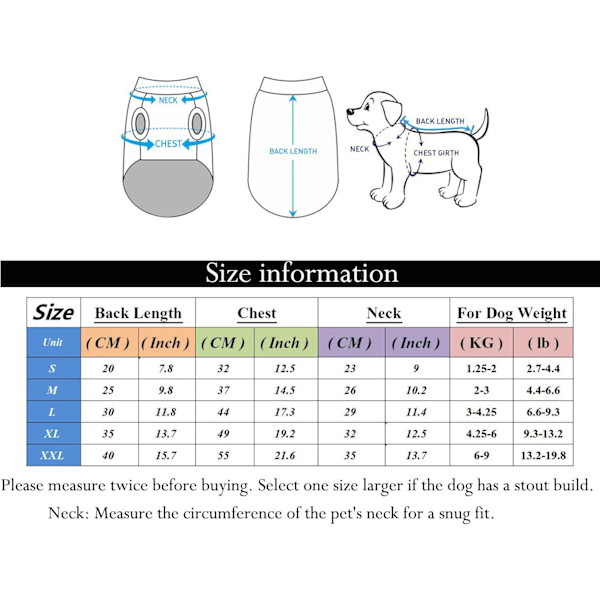 Hund Jakke Pet Hetteljakke Varm Hetteljakke Klær Liten Hund Vinterklær (Størrelse XXL, Bryst 55cm, Halsomkrets 35cm, Grå)