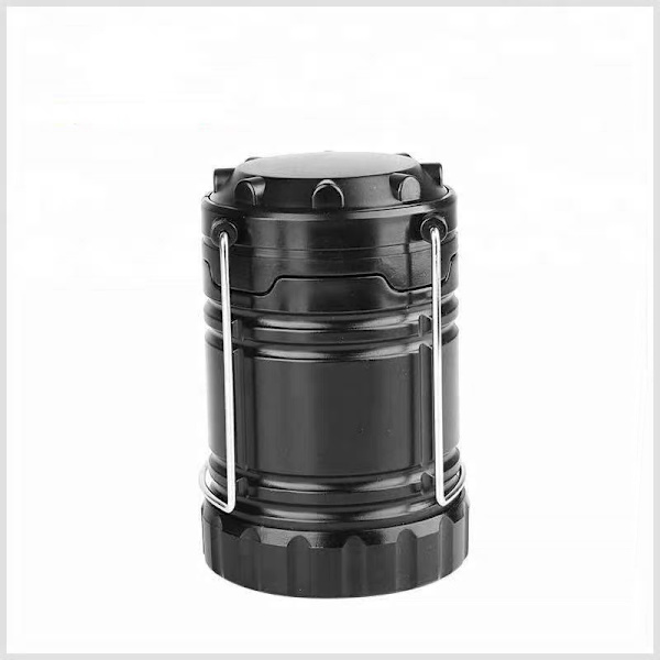 8,5*18cm - (Batterimodell (batteri ikke inkluderet)) Kurv Håndsving Camping Solar Lanterne, Ultra Lys Portable LED Lommelygte, Læsning, Vandring, Nødsituation