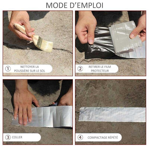 Hyperkestävä ja vedenpitävä teippi 5cm5M