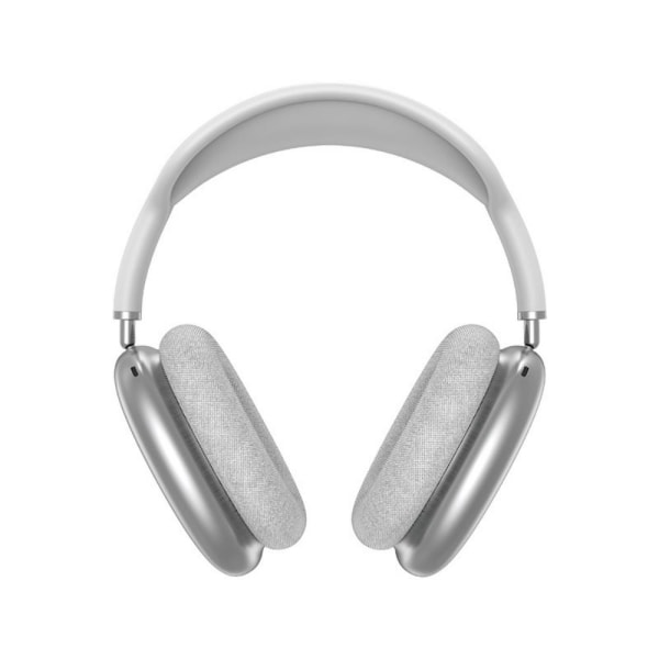 Langattomat Bluetooth-kuulokkeet, syvä basso ja korkearesoluutioinen ääni, taitettavat korvakuulokkeet, soveltuvat kaikkiin älylaitteisiin. (hopea)