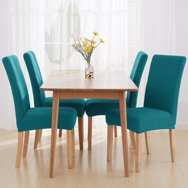 XL matstolsskydd, Meal Bomb avtagbart tvättbart matstolsskydd (Teal)