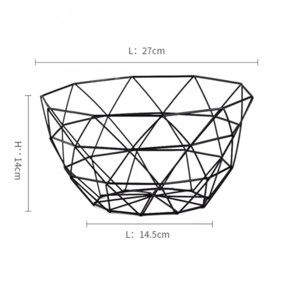 Frugtkurv (27 x 27 x 14 cm)