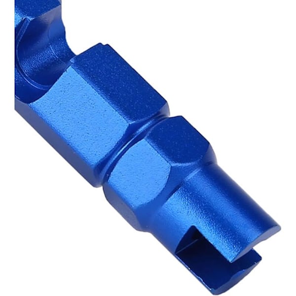 Sæt med 2 presta ventilhætter, Core Remover Multi-Function Tool Valve De Velve De Vye Tube adskille slette værktøjer til P-R-E-S