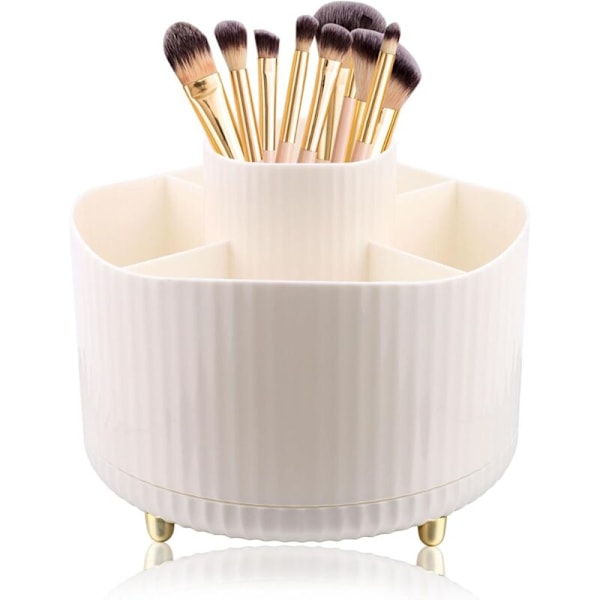 CCYKXABLANC ORGANIZER ROTATIV MAKEUP 360° ROTERENDE PROCK PROCK RAGINE RAGINE MAKEUP 5 RUM BROQUAUX MAKEUP ORGANISK