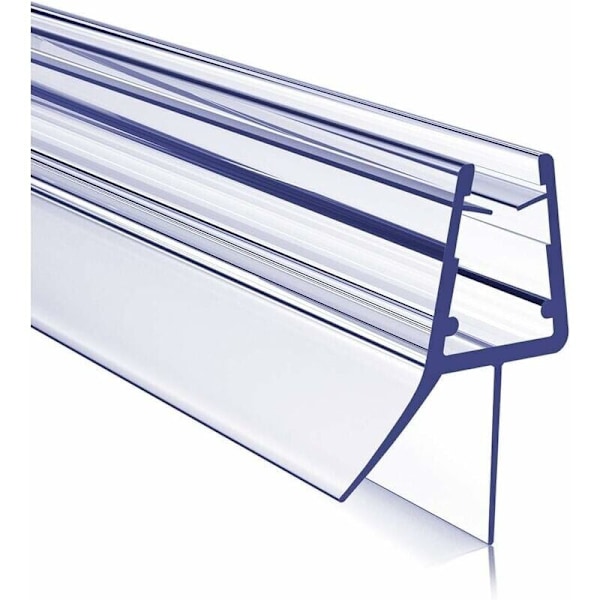 Dusjtettning 80cm for dusjdørtetninger, PVC-tetning for dusjrom, vanntett beskyttelse, for 4-6mm glass
