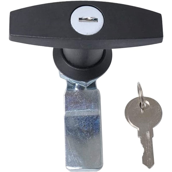 2 st RV Trailer T-handtag Växelspak Lås-Svart