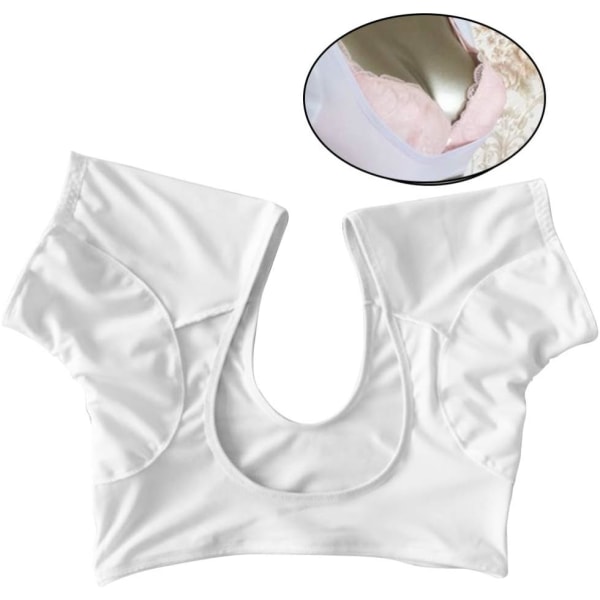 Underwear Sweat Vest Sweat Pad Vest Underwear Bra Absorbent Underwear Sweat Shields for Girls WomanL