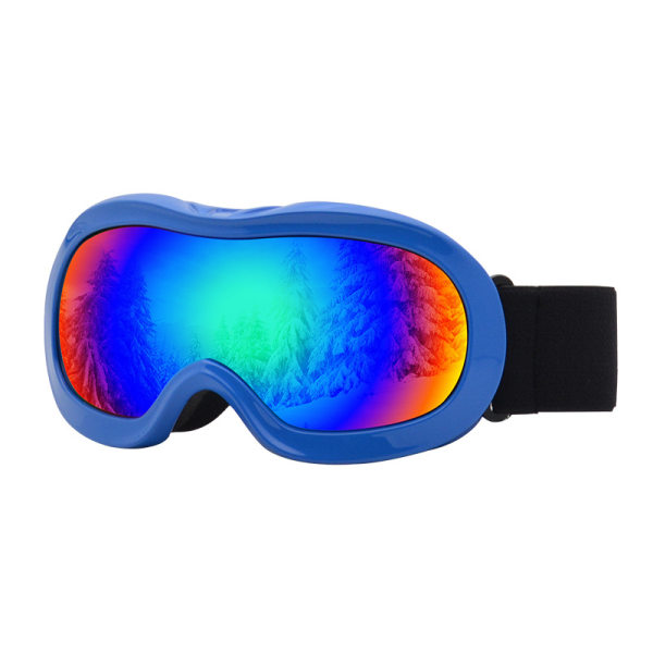 Skibriller anti-dug børns snowboardbriller med UV-beskyttelse, skibriller med briller egnet til drenge piger og teenagere
