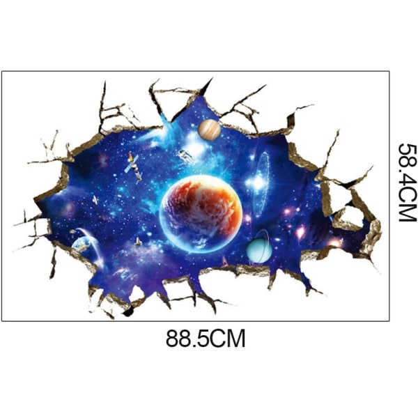 1 kpl Tähtiplaneetat Tarrat Aurinkokunta Fluoresoivat Planeetat Seinätarrat Katto Koriste Tarrat Lapsille Huoneet