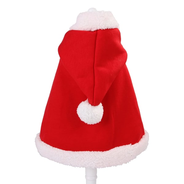 Katt Juldräkt, Husdjur Jul Huva Sjal, Katt Julklänning Justerbar, Liten Medelstor Katt Hund Valpar Kattunge, (Storlek M)