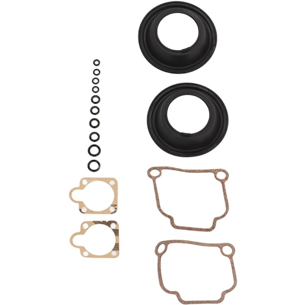 16-delt karburator reparationssæt til Bing CV 32mm, Airhead R65, R75, R80, R90, R100 modeller