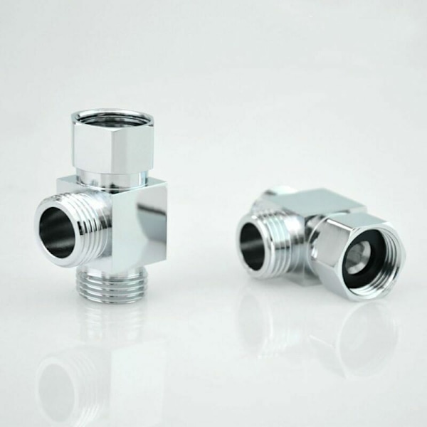 Dusjarm 3-veis messing Terk T for Step Driveur Standard - G1/2 tommers system Dusj Reservedel Dusjkontroll Splitter T Seta