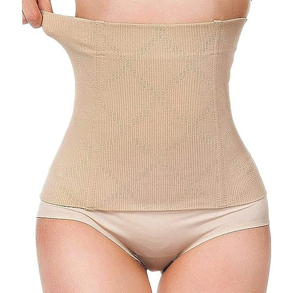 2 in 1 synnytyksen jälkeinen palautumisvyö, vartalokääreet toimivat löysän ihon kiristämiseen, XS/S (24 cm)