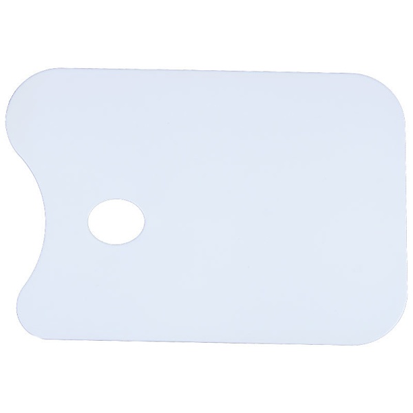 Valkoinen - 1 kpl, pigmenttipaletilla - Suuri/Tasainen/Suorakulmio - 25,5*37cm