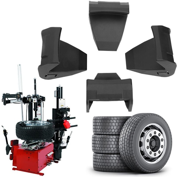 Set med 4 käkskydd ST4027645 för däckmaskin