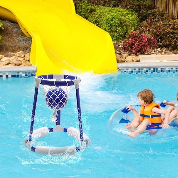 Flytande korgspel, simbassängleksaker pool basketspel flytande vatten basketspel för simbassäng basket poolspel