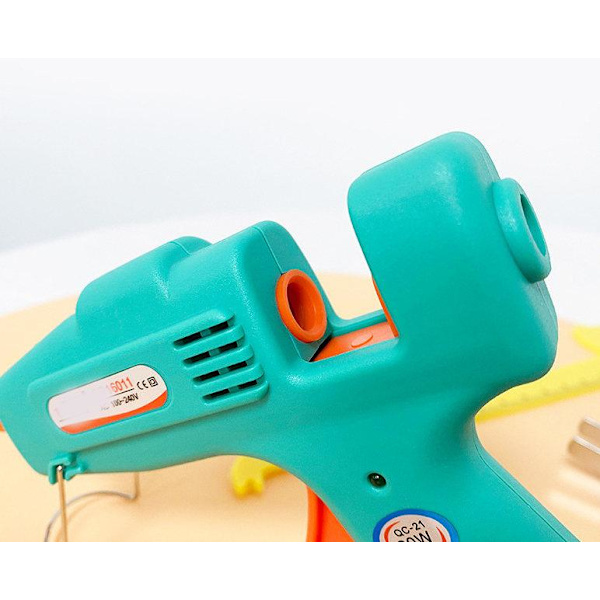 Varmsmeltelimpistol, Hurtig Tape-kontakt, 7mm Husholdningsmanual (20W Hvid)