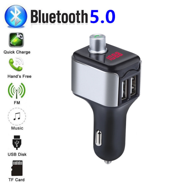 Auton Bluetooth-vastaanotin - G15 Auton MP3 Bluetooth Hands-free Auton lataustoiminto Auton FM-lähetin