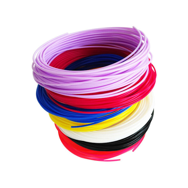 3D Pen Filament, PLA 1.75 Filament Refills til 3D Pen, 30 Farver, 5M Hver, 3D Pen Filament til Børn og Voksne, Kompatibel med Professionel 3D Print