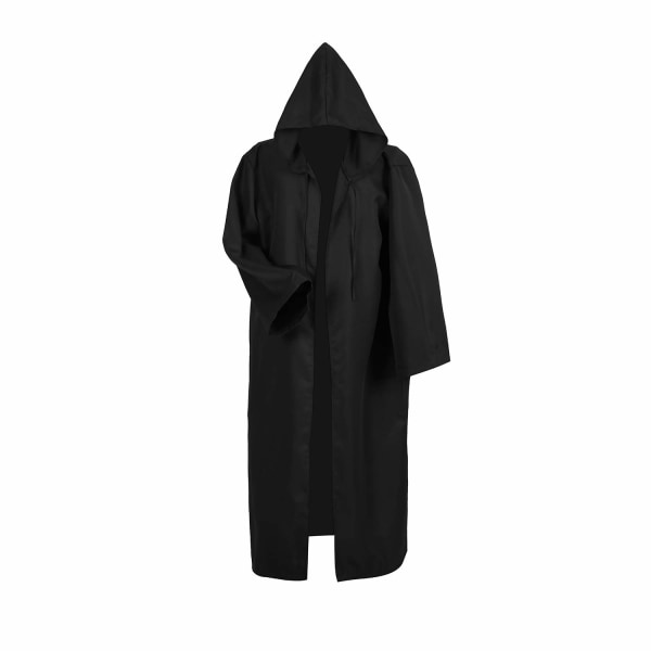 Hætte Kappe Kappe Troldmand Ydertøj Halloween Voksen Cosplay Kostume (XL)