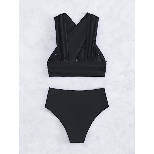 Damen 2-teiliges Badeanzug Criss Cross M