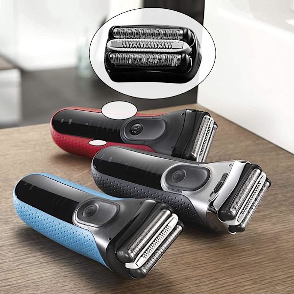 Elektrisk barberhode for Braun Series 3, erstatningsbarberhode for 21B barbermaskin kompatibel med Series 3 (32B) barbermaskin for menn