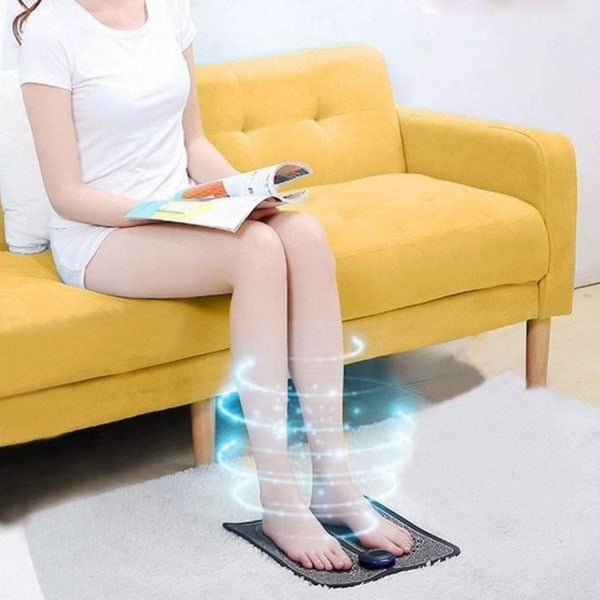 Massage Måtte Pad Fødder Slankende Måtte Elektriske Massageapparater USB LCD Genopladelig