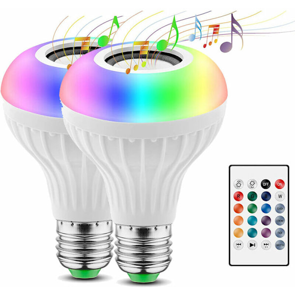 E27/B22 smart LED-lampa, intelligent Bluetooth-lampa, synkronisering av lampan ansluten till musikens rytm