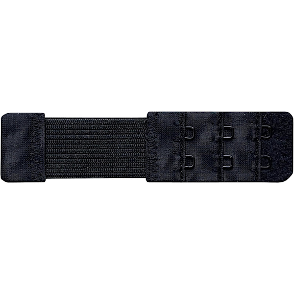 Set med 3 Mjuka Bekväma Bh-förlängningar 2 Hakar, 10cm x 2.5cm