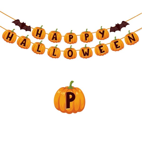 1 kpl Halloween-lippu koristelu luova ripustus
