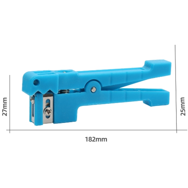 Fiberoptisk avmantlingsverktøy, 45-163 45-162 Fiberoptisk hylseavmantler Koaksialkabelavmantler Kabelavmantler Kutterverktøy(45-163- Blå)