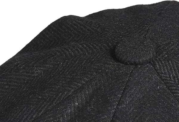 Nyhetspojke keps-Bomull flat cap