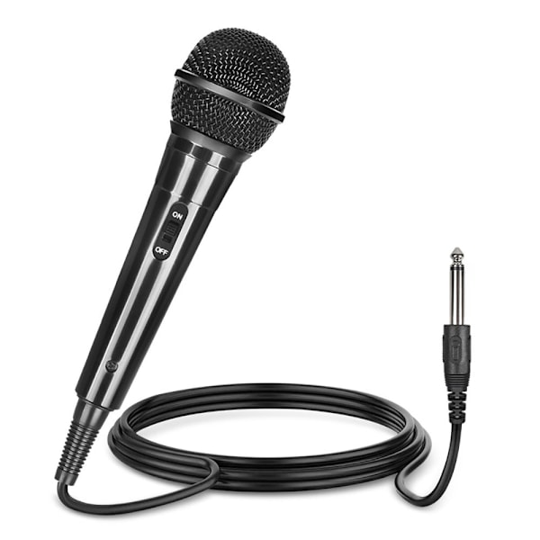 6,5 MM kablet mikrofonkontakt