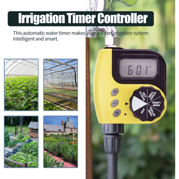 Doven plantevanding timer udendørs have automatisk drypper smart blomstvanding timing controller