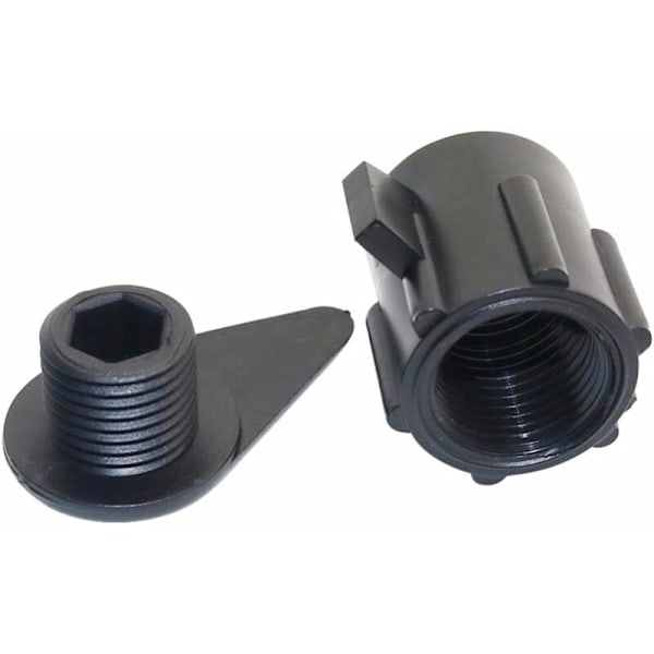 5-delt slangekoblingsadapter Startkobling til drypvandingsfittings Layflat 3/8 \"1/2\" Havvandingsudstyr Havvandingskoblinger (Diameter: