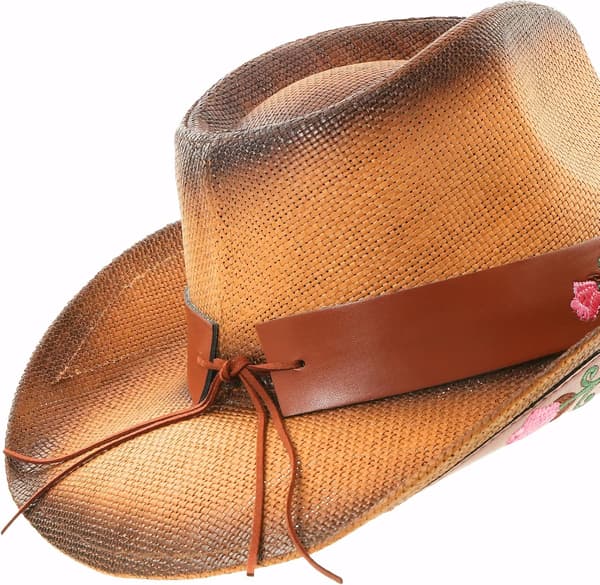 Outback Cowboy Hat - Klassinen olkihattu miehille ja naisille