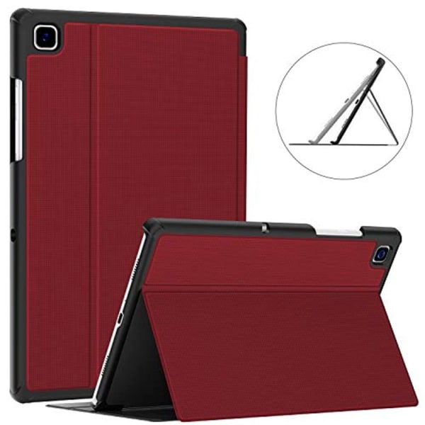 Lämplig för Samsung TAB A7 10.4 case med stylus-fack 2020-modell Case cover , stabilt magnetiskt flip-rött