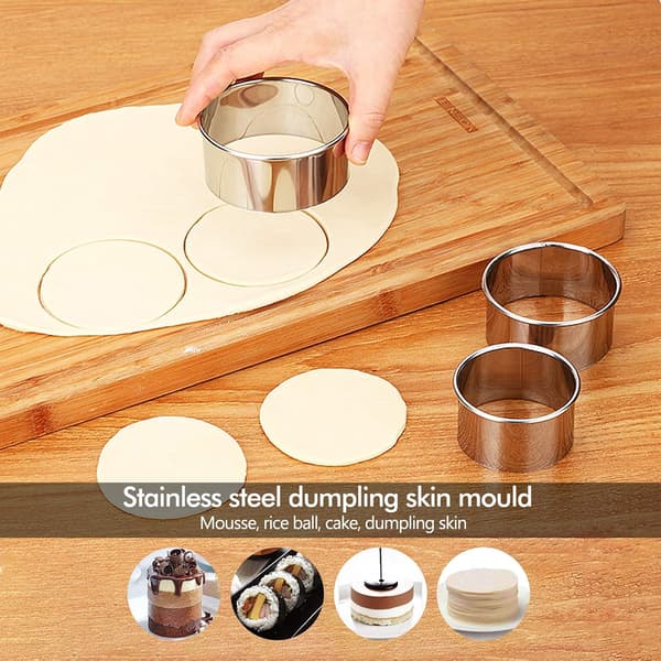 Oransje 2-i-1 Tortilla Press Maker, Manuell Form Maker for Dumplin