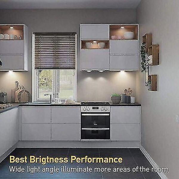 LED-skaplys med fjernkontroll, skaplys 3 stk. LED-nattelysløsninger Skaplys LED-skaplys for soverom, garderobe, W